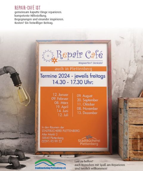 Terminübersicht Repair-Café